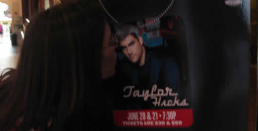 Next week Taylor Hicks will be in this very spot. Will Lauren and Annette go?
