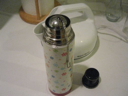Pretty little winter thermos. You’re my favorite.