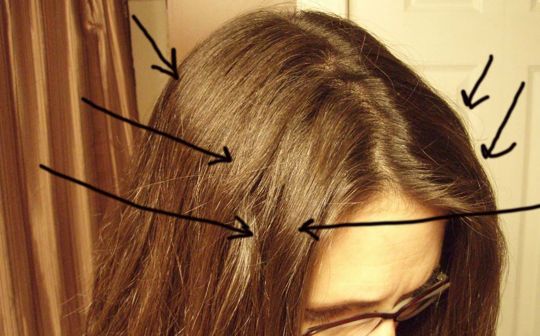 Seriously, learn how to part your hair already.