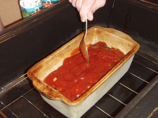 That pan's not dirty - it's called seasoning.