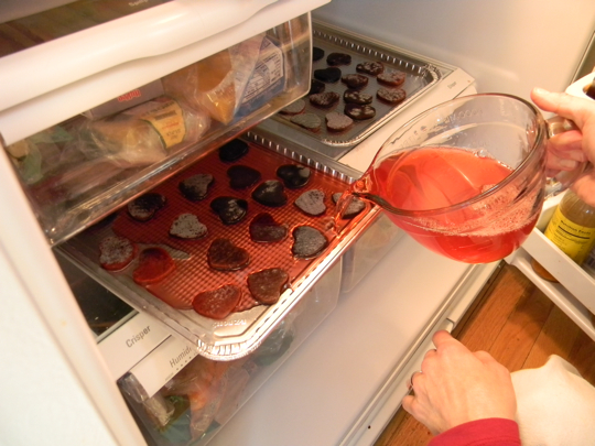 Be sure to pour a bunch on the bottom of the fridge.