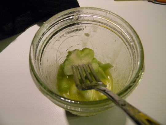 Mmmmm.... trash pickles.